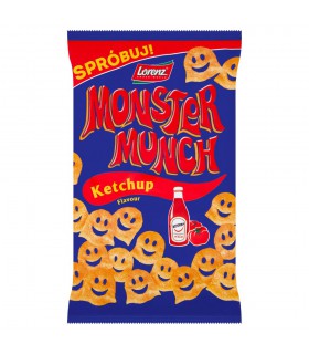 Monster Munch Chrupki ziemniaczane o smaku ketchupowym 50 g