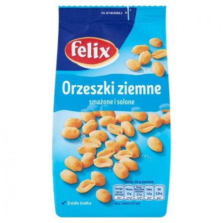 Felix Orzeszki ziemne smażone i solone 380 g