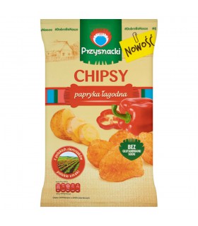 Przysnacki Chipsy papryka łagodna 135 g