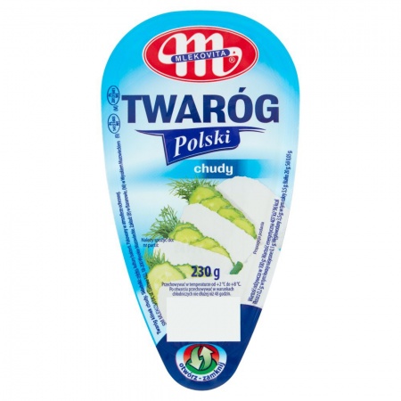 Mlekovita Twaróg Polski chudy 230 g
