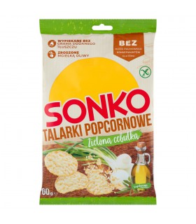 Sonko Talarki popcornowe zielona cebulka 60 g