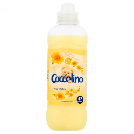 Coccolino Happy Yellow Płyn do płukania tkanin koncentrat 1050 ml (42 prania)