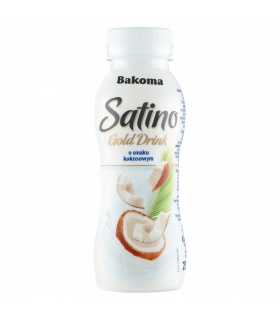 Bakoma Satino Gold Drink Napój mleczny o smaku kokosowym 230 g