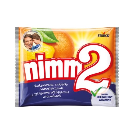 Nimm2 cukierki owocowe 90g