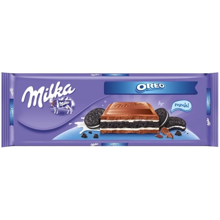 Milka Mmmax Herbatniki kakaowe i mleczne Oreo 300 g