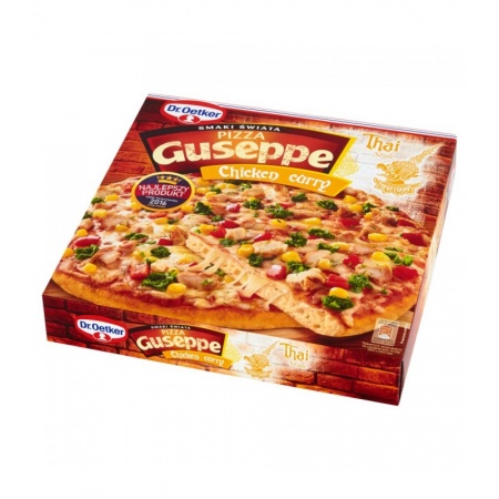 Dr. Oetker Guseppe Smaki Świata Pizza Chicken curry 375 g