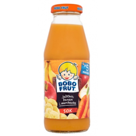 Bobo Frut sok jabłkowo-bananowo-marchwiowy 300ml