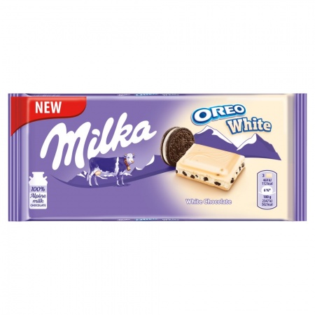 Milka Biała czekolada Oreo White 100 g
