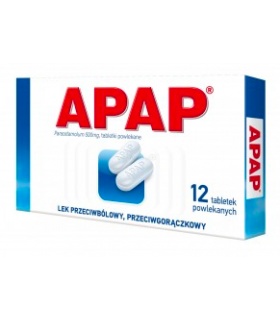 Apap 12 tabletek