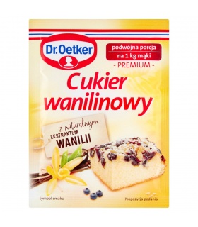 Dr. Oetker Cukier wanilinowy premium 16 g