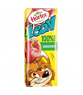 Hortex Leon Sok 100% jabłkowy 200 ml