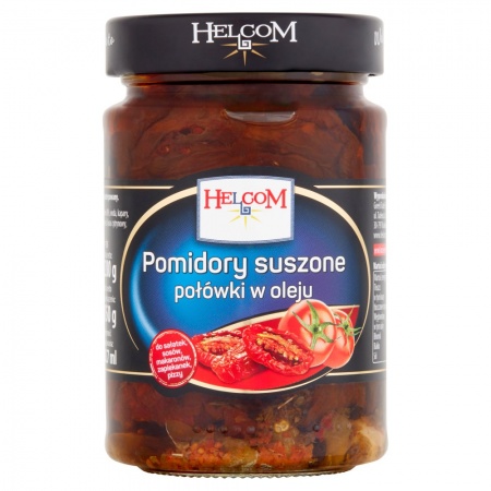 Helcom Pomidory suszone połówki w oleju 280 g
