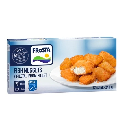 FROSTA FISH NUGGETS 240G