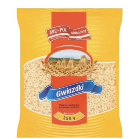 MAKARON GWIAZDKI 250g CZANIEC