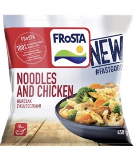 NOODLES AND CHICKEN 450g FROSTA