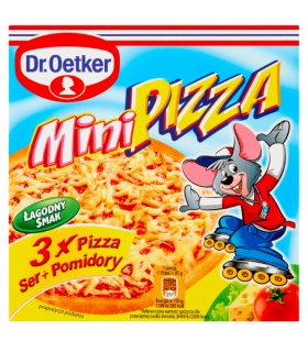 PIZZA MINI 3szt SER+POMIDORY DR.OETKER 255g