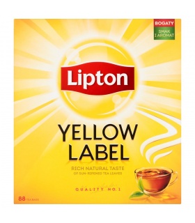 Lipton Yellow Label Herbata czarna 176 g (88 torebek)