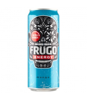 Frugo Energy Mango Gazowany napój energetyzujący 330 ml