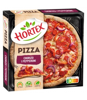 Hortex Pizza chorizo i pepperoni 370 g