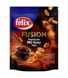 Felix Fusion Orzeszki ziemne smażone o smaku Barbecue z miodem 150 g