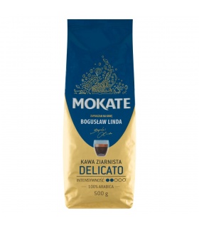 Mokate Delicato Kawa ziarnista 500 g