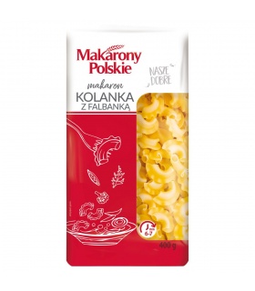 Makarony Polskie Makaron kolanka z falbanką 400 g