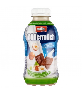 Müller Müllermilch Napój mleczny o smaku czekoladowo-orzechowym 400 g