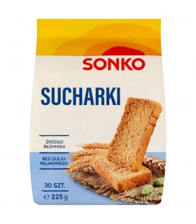 Sonko Sucharki 225 g (30 sztuk)