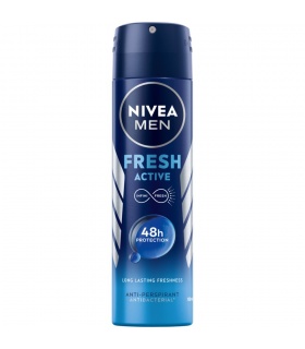 Nivea MEN Fresh Active Antyperspirant spray 150 ml
