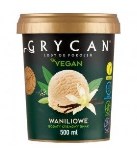 Grycan Vegan Lody waniliowe 500 ml