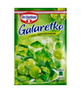 Dr. Oetker Galaretka o smaku agrestowym 72 g