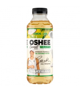 Oshee Coconut Water + Fruits Napój niegazowany cytryna-limonka 555 ml