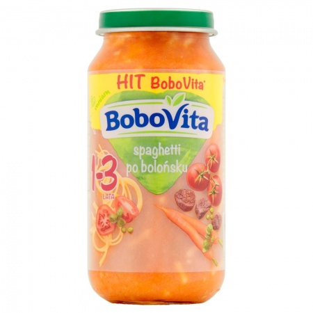BoboVita Spaghetti po bolońsku dla dzieci 1-3 lata 250 g