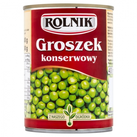 Rolnik Groszek konserwowy 400 g