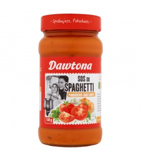 Dawtona Sos do spaghetti pomidorowo-śmietanowy 550 g