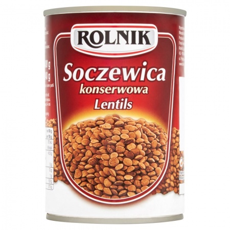 Rolnik Soczewica konserwowa 400 g