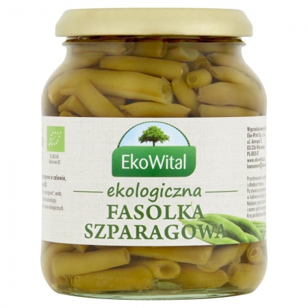 EkoWital Ekologiczna fasolka szparagowa 340 g