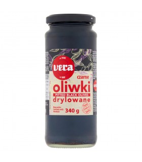 Vera Oliwki czarne drylowane 340 g