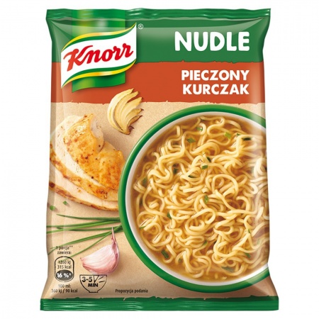 Knorr Nudle Pieczony kurczak Zupa-danie 61 g