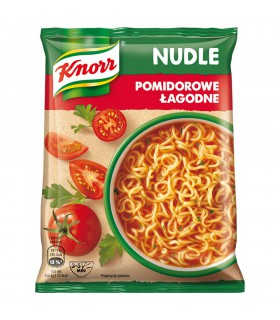Knorr Nudle Pomidorowe łagodne Zupa-danie 65 g