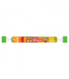 Haribo Mega-Roulette F!zz Żelki owocowe kwaśne 45 g