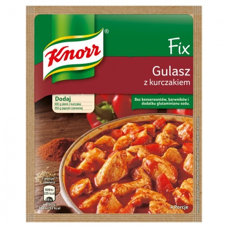 Knorr Fix gulasz z kurczakiem 52 g